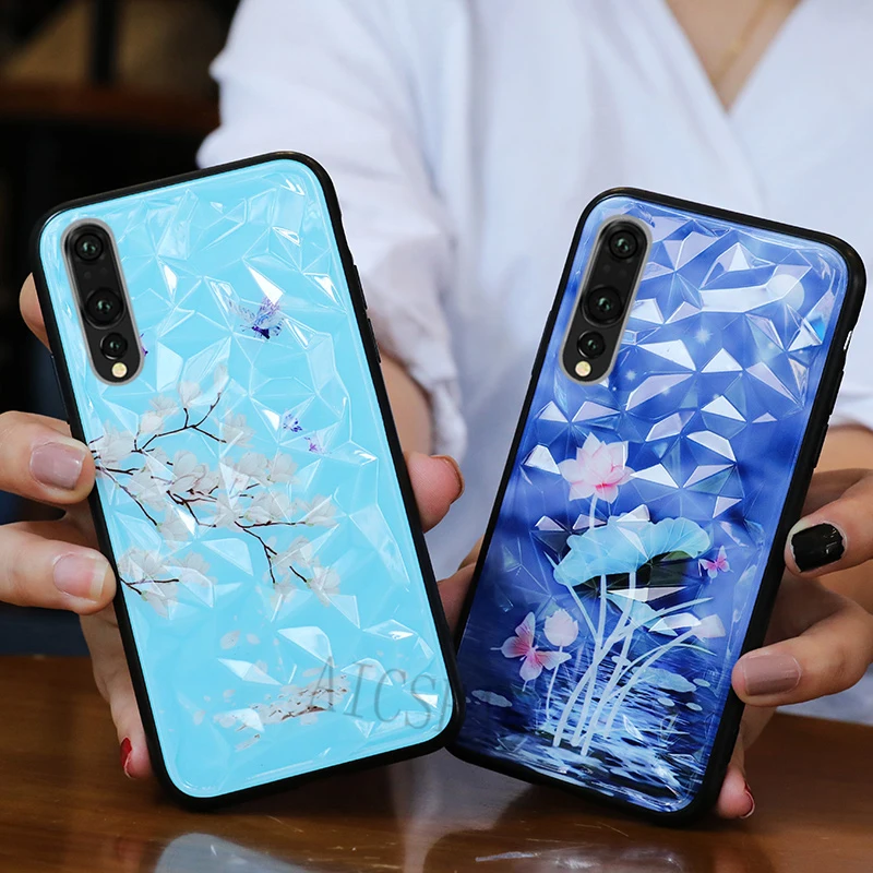 3D Diamond Texture flower Case For Huawei P20 Lite P20 Lite P30 Pro Rhombic Cover For Huawei P20 P30 Lite Pro Cover Bag Case
3D Diamond Texture flower Case For Huawei P20 Lite P20 Lite P30 Pro Rhombic Cover For Huawei P20 P30 Lite Pro Cover Bag Case