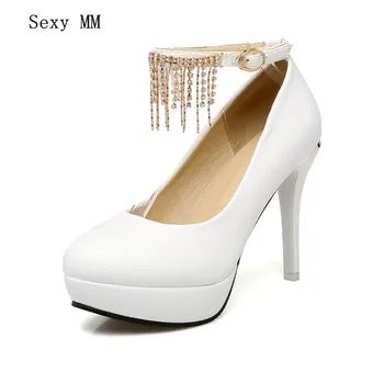 Women High Heel Shoes Platform Pumps Woman High Heels Party Wedding Shoes Ladies Kitten Heels Plus Size 34 - 40 41 42 43
Women High Heel Shoes Platform Pumps Woman High Heels Party Wedding Shoes Ladies Kitten Heels Plus Size 34 - 40 41 42 43