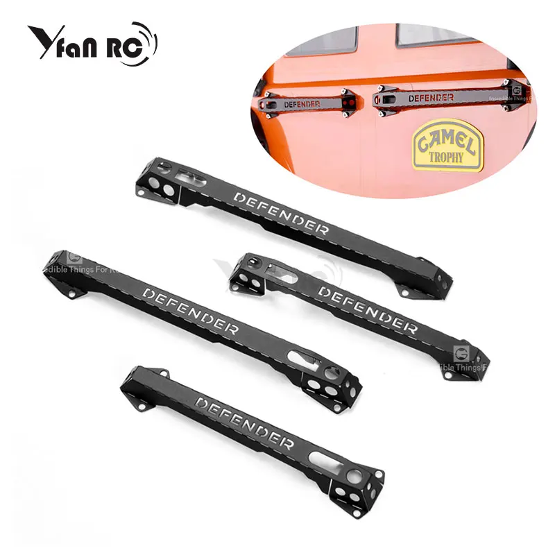 Metal Door Handles for 1/10 Traxxas TRX-4 TRX4 D90 D110 RC Crawler Car For Land Rover Defender RC Stainless Steel Door Handle
Metal Door Handles for 1/10 Traxxas TRX-4 TRX4 D90 D110 RC Crawler Car For Land Rover Defender RC Stainless Steel Door Handle