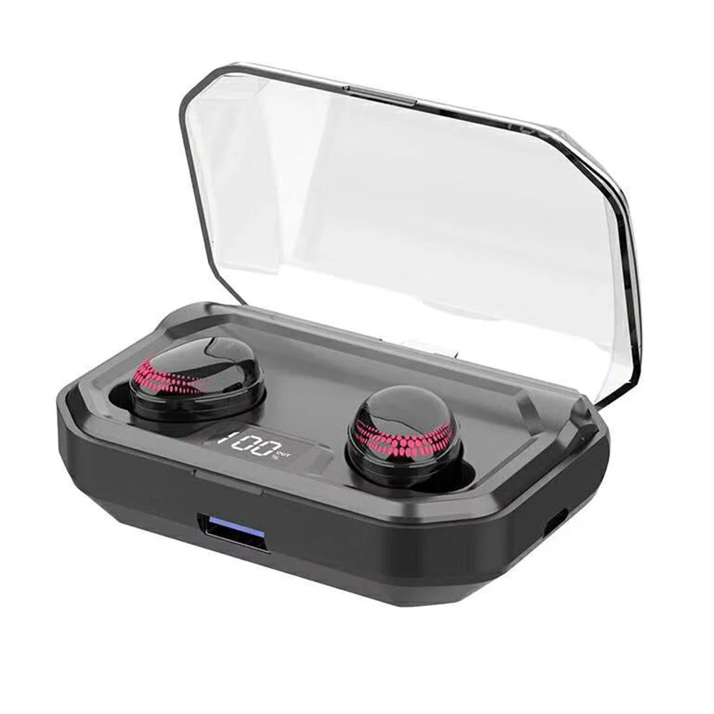 TWS X10 Bluetooth 5.0 Headphones Wireless HD Audio Quality Music Earphone Portable In-ear Sports Earplug with Charging Box
TWS X10 Bluetooth 5.0 Headphones Wireless HD Audio Quality Music Earphone Portable In-ear Sports Earplug with Charging Box
