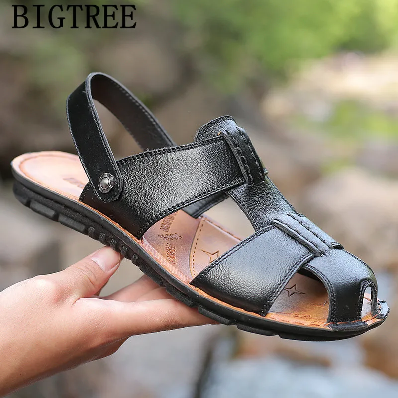 mens sandals summer leather sandals men comfortable slip-on casual sandals fashion men slippers zapatillas hombre size 38-47
mens sandals summer leather sandals men comfortable slip-on casual sandals fashion men slippers zapatillas hombre size 38-47