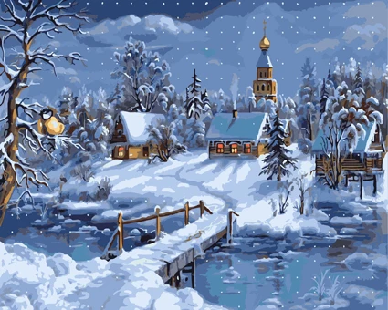 DRAWJOY Snow Landscape Framed Pictures DIY Painting By Numbers Wall Art Acrylic Painting On Canvas and Painted Home Decor
DRAWJOY Snow Landscape Framed Pictures DIY Painting By Numbers Wall Art Acrylic Painting On Canvas and Painted Home Decor