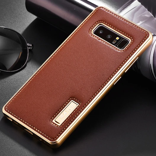 Original iMatch Case For Samsung Galaxy Note 8 Luxury Genuine Leather Case & Aluminum Metal Bumper Back Cover For Samsung Note 8
Original iMatch Case For Samsung Galaxy Note 8 Luxury Genuine Leather Case & Aluminum Metal Bumper Back Cover For Samsung Note 8
