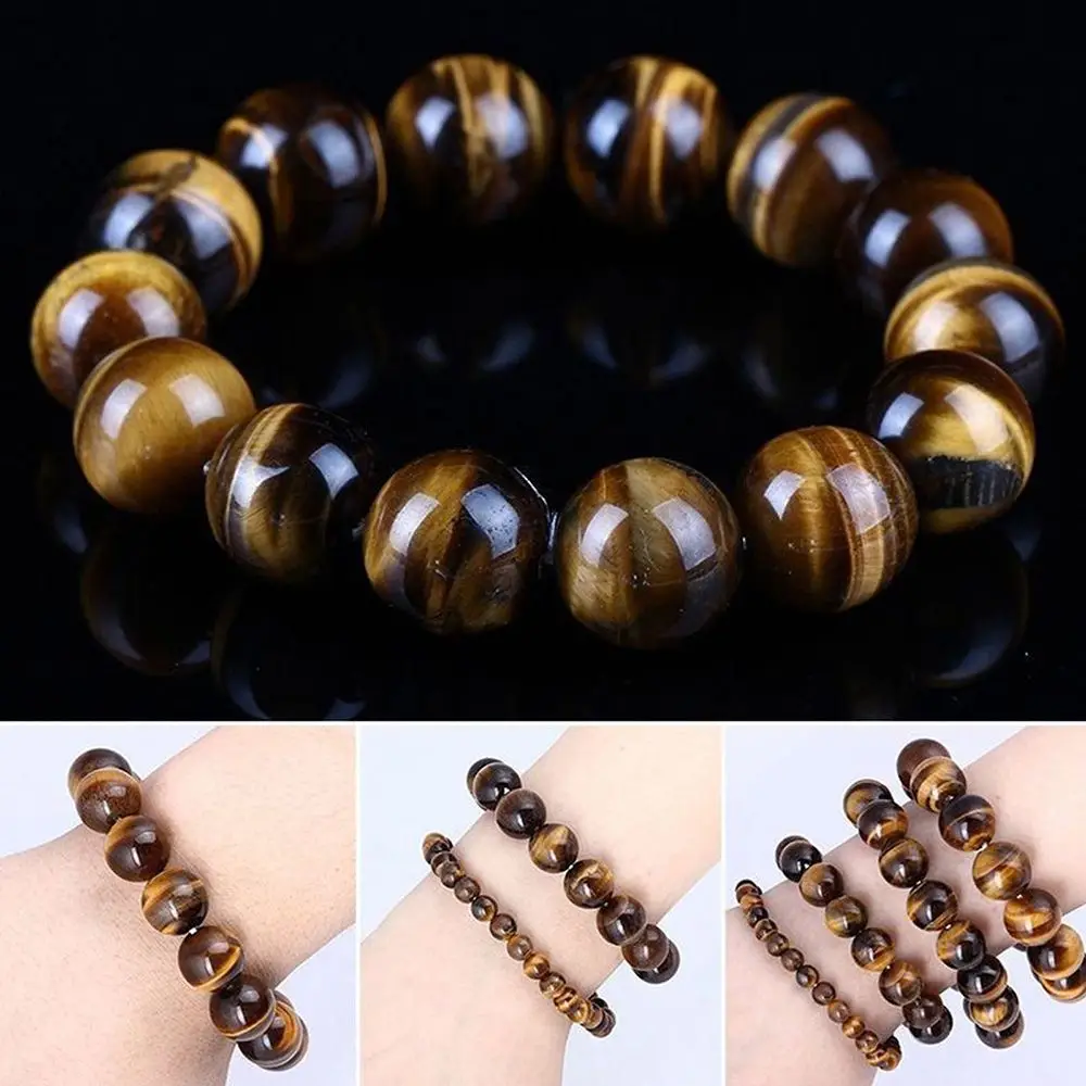 Lucky Bless Beads Bracelet Bangle Tiger Eye Stone Men Women Fashion Jewelry Natural Unisex Bracelet 1 pc
Lucky Bless Beads Bracelet Bangle Tiger Eye Stone Men Women Fashion Jewelry Natural Unisex Bracelet 1 pc