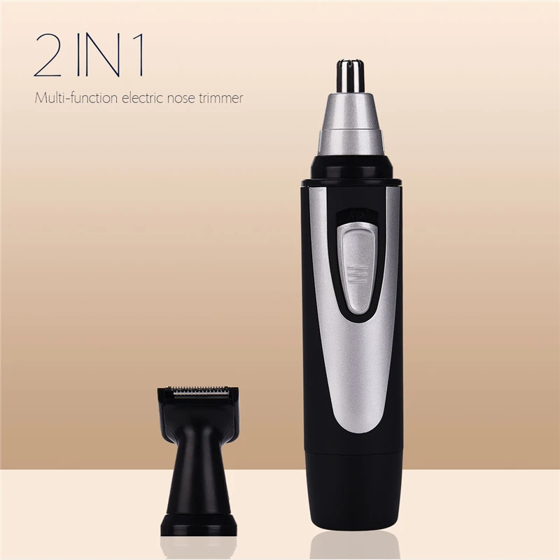 2 In 1 3D Floating Blade Electric Nose Hair Trimmer Battery Powered Face Sideburns Eyebrow Ear Hair Cutting Shaving Machine P42
2 In 1 3D Floating Blade Electric Nose Hair Trimmer Battery Powered Face Sideburns Eyebrow Ear Hair Cutting Shaving Machine P42