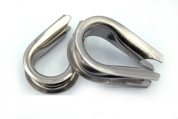 High Quality Marine Grade 316 Stainless Steel M2 Wire Cable Thimbles Rope Clamps Galvanized Fastners
High Quality Marine Grade 316 Stainless Steel M2 Wire Cable Thimbles Rope Clamps Galvanized Fastners