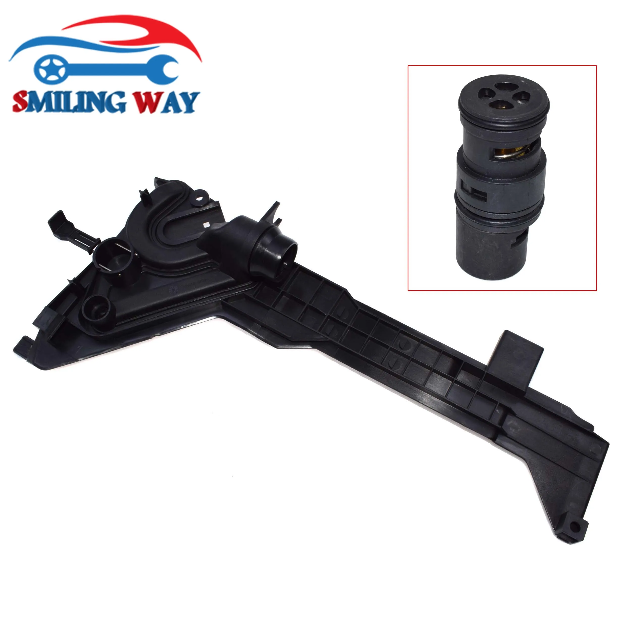 Radiator Coolant Tank Mounting Plate Bracket & Oil Cooler Thermostat For BMW E46 X3 E83 X5 E53 Z4 E85 17111436251 17111437362
Radiator Coolant Tank Mounting Plate Bracket & Oil Cooler Thermostat For BMW E46 X3 E83 X5 E53 Z4 E85 17111436251 17111437362