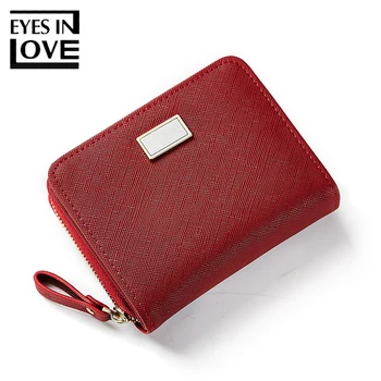 Eyes In Love Small Wallet Women Scrub Leather Female Wallet Simple Solid Women Purses Card Wallets Coin Purse Cartera Mujer
Eyes In Love Small Wallet Women Scrub Leather Female Wallet Simple Solid Women Purses Card Wallets Coin Purse Cartera Mujer