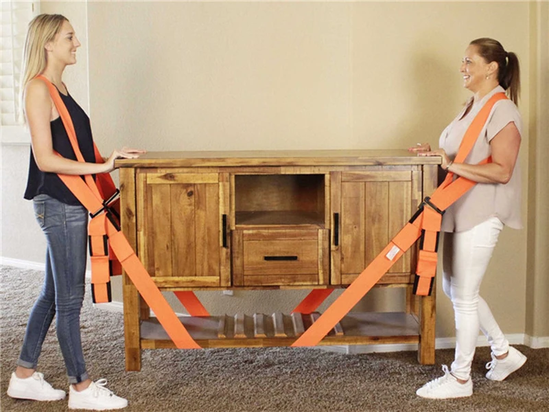 2PCS Forearm Lifting Moving Strap Furniture Transport Belt Easier Carry Rope Cheap Price Retail Forearm Forklift Lifting Moving4