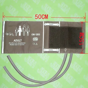 (Increase) Reusable Adult dual tubes Non-Invasive Blood NIBP cuff of soft leather,suitable for 25-35cm arm cricumference.
(Increase) Reusable Adult dual tubes Non-Invasive Blood NIBP cuff of soft leather,suitable for 25-35cm arm cricumference.