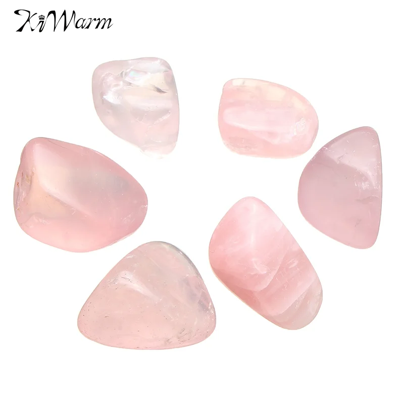 KiWarm 6Pcs/set Pink Rose Quartz Tumbled Stones Healing Crystal Gemstone For Home Fish Tank Aquarium Plant Pot Decor 20-30mm
KiWarm 6Pcs/set Pink Rose Quartz Tumbled Stones Healing Crystal Gemstone For Home Fish Tank Aquarium Plant Pot Decor 20-30mm