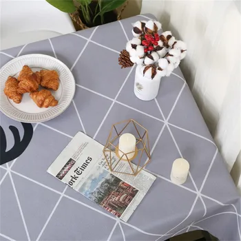 Nordic Style Grid Antlers Printing Tablecloth Home Kitchen Polyester Mantel Table Cloth Rectangular Decor Table Cover Full Size
Nordic Style Grid Antlers Printing Tablecloth Home Kitchen Polyester Mantel Table Cloth Rectangular Decor Table Cover Full Size