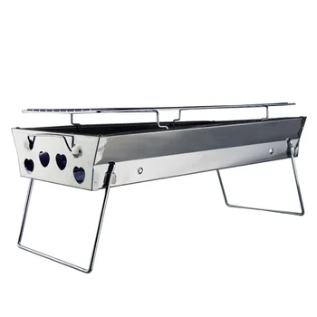 Stainless Steel BBQ Grill Mini Charcoal Stove Portable Folding Barbecue Rack Outdoor Camping Picnic Cooking Tool For 2-5 People
Stainless Steel BBQ Grill Mini Charcoal Stove Portable Folding Barbecue Rack Outdoor Camping Picnic Cooking Tool For 2-5 People
