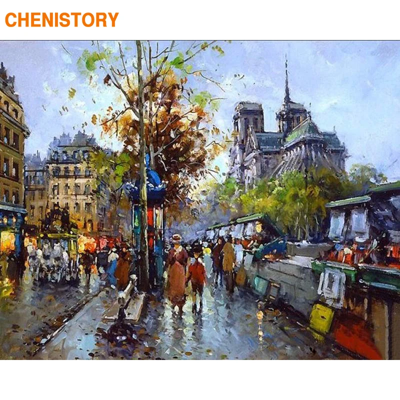 CHENISTORY Diy Painting By Numbers Home Decor Wall Art Picture Acrylic Paint On Canvas Handpainted For Living Room Europe City
CHENISTORY Diy Painting By Numbers Home Decor Wall Art Picture Acrylic Paint On Canvas Handpainted For Living Room Europe City