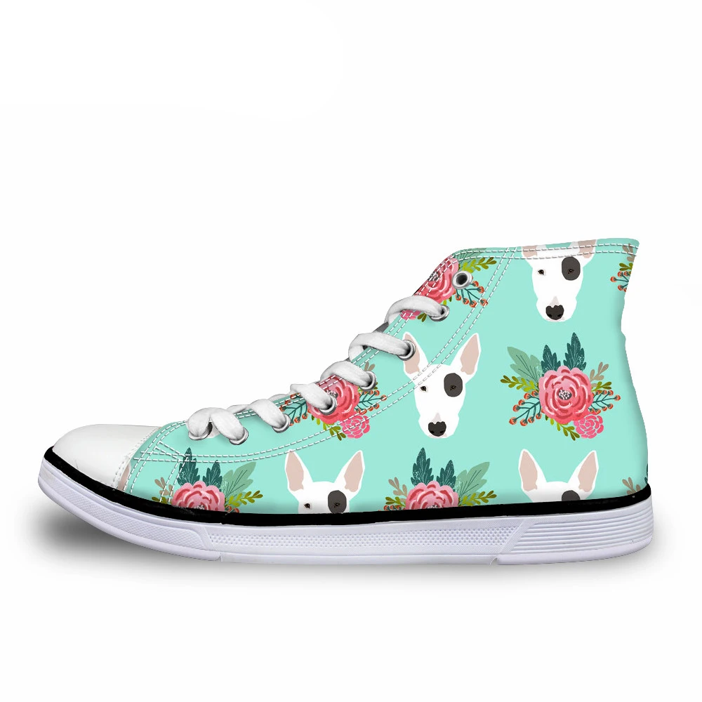 NOISYDESIGNS Cute Cartoon Animal Print Women Vulcanize Shoes Spring Dog Pattern High Top Canvas Shoes for Girls Casual Flats
NOISYDESIGNS Cute Cartoon Animal Print Women Vulcanize Shoes Spring Dog Pattern High Top Canvas Shoes for Girls Casual Flats