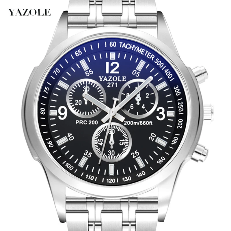 YAZOLE Watch Men Stainless Steel Top Brand Luxury Male Clock Wristwatch Korean Luminous Business Blu-ray Watch Christmas Gift
YAZOLE Watch Men Stainless Steel Top Brand Luxury Male Clock Wristwatch Korean Luminous Business Blu-ray Watch Christmas Gift
