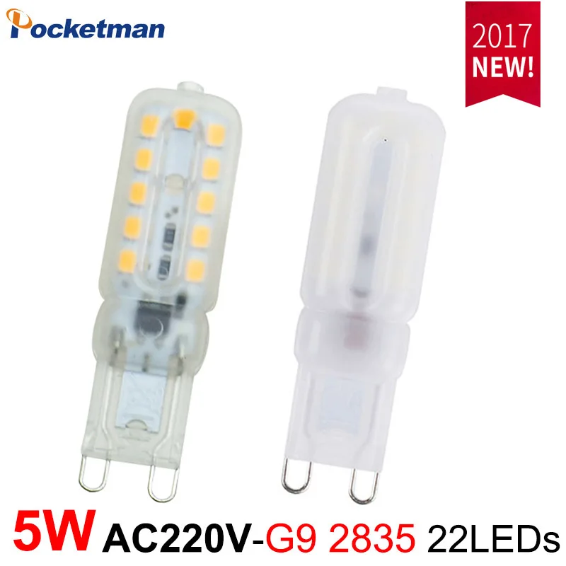Zk35 G9 LED Lamp 5W AC 220V 22LEDs SMD 2835 LED Lamp G9 LED Spotlight Replace Halogen Lamp Chandelier Crystal Light
Zk35 G9 LED Lamp 5W AC 220V 22LEDs SMD 2835 LED Lamp G9 LED Spotlight Replace Halogen Lamp Chandelier Crystal Light