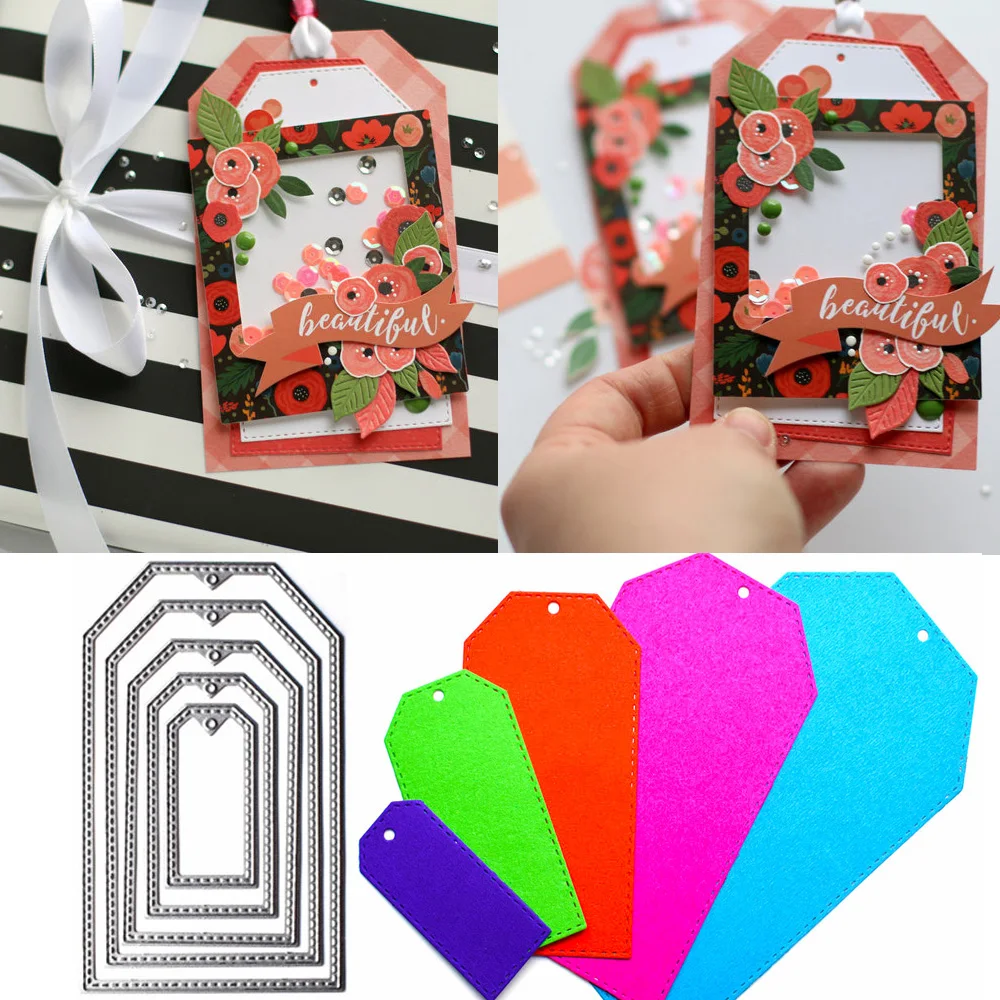 Rectangle Square Frame Metal Cutting Dies for Scrapbooking Die Cutter Paper Card Making DIY Note Bookmark Label
Rectangle Square Frame Metal Cutting Dies for Scrapbooking Die Cutter Paper Card Making DIY Note Bookmark Label