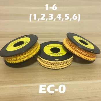 1200pcs EC-0 1.5mm2 Arabic Numeral 1-6 Letter Pattern PVC Flexible Print Sleeve Concave Tube Label Wire Cable Marker
1200pcs EC-0 1.5mm2 Arabic Numeral 1-6 Letter Pattern PVC Flexible Print Sleeve Concave Tube Label Wire Cable Marker