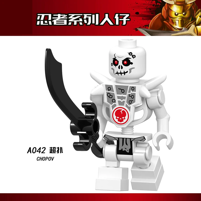 A042 Legoing Ninjago Series Building Blocks Chopov Aciton Figures Compatible Legoings Ninja Movie Doll Toys for Children Gifts
A042 Legoing Ninjago Series Building Blocks Chopov Aciton Figures Compatible Legoings Ninja Movie Doll Toys for Children Gifts