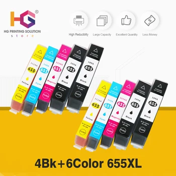 QSYRAINBOW Replacement For HP 655 XL Compatible Ink Cartridge For 4615 4625 CZ109AE CZ110AE CZ111AE CZ112AE Printers 10pcs
QSYRAINBOW Replacement For HP 655 XL Compatible Ink Cartridge For 4615 4625 CZ109AE CZ110AE CZ111AE CZ112AE Printers 10pcs