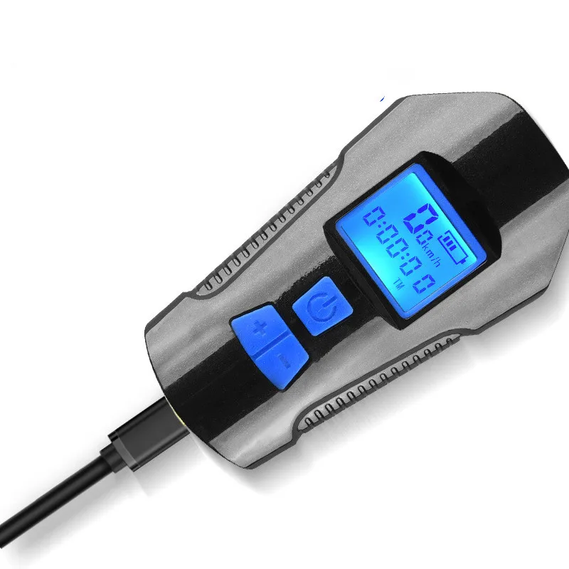 Waterproof Bicycle Light USB Charging Bike Front Light Flashlight Handlebar Cycling Head Light Horn Speed Meter LCD Screen
Waterproof Bicycle Light USB Charging Bike Front Light Flashlight Handlebar Cycling Head Light Horn Speed Meter LCD Screen