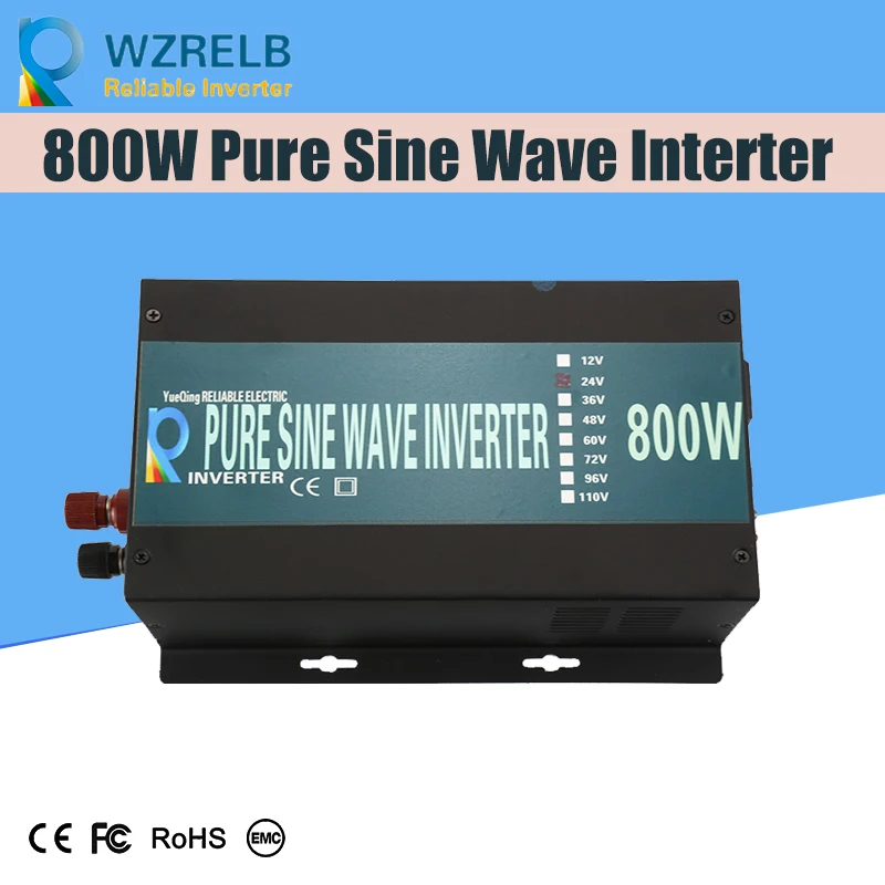 Reliable Pure Sine Wave Inverter UPS and charging function 800W outdoor home frequency inverter with charger
Reliable Pure Sine Wave Inverter UPS and charging function 800W outdoor home frequency inverter with charger