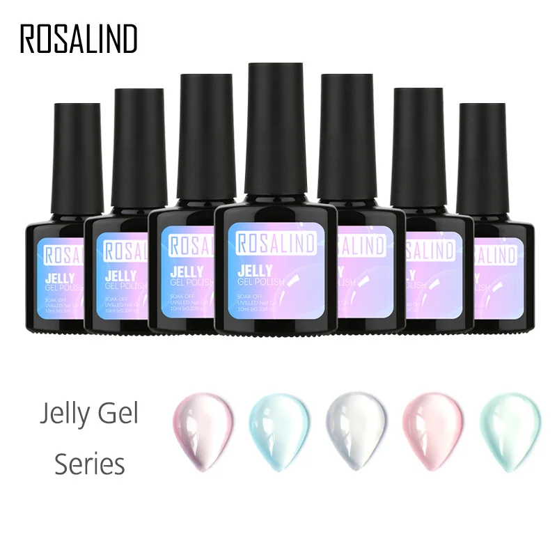 Rosalind Gel 1S 10ML Jelly Series Color Nail Gel Polish Manicure Nail Art UV Gel Varnish Semi Permanent Nail Polish
Rosalind Gel 1S 10ML Jelly Series Color Nail Gel Polish Manicure Nail Art UV Gel Varnish Semi Permanent Nail Polish