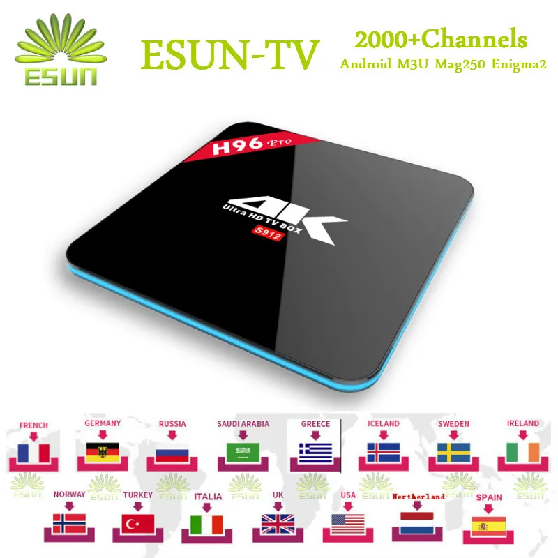 Newest H96Pro Android TV Box Android 7.0 AmlogicS912 OctaCore CPU 2/16G 3/16G ROM Set top box With 1 Month Free IPTV Free ship
Newest H96Pro Android TV Box Android 7.0 AmlogicS912 OctaCore CPU 2/16G 3/16G ROM Set top box With 1 Month Free IPTV Free ship