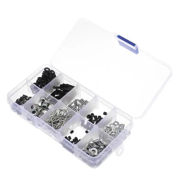 310PCS In One Screw Box Set Nut Screw Gasket Bolt For HSP 1/10 Rc Remote Control Car Parts
310PCS In One Screw Box Set Nut Screw Gasket Bolt For HSP 1/10 Rc Remote Control Car Parts