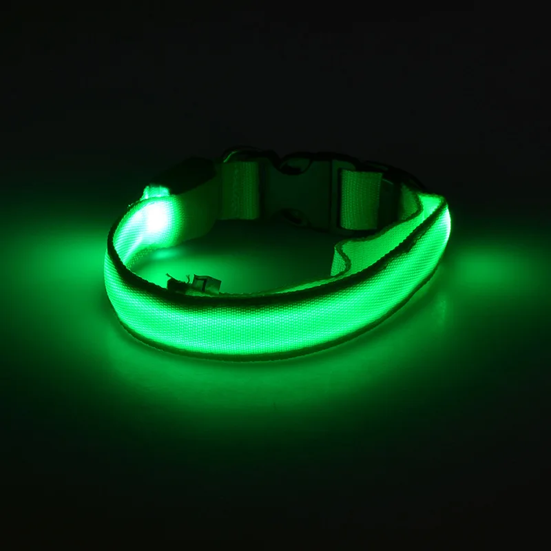 LED Lights Dog Collar Double Sided Luminous Pet Dog Collars for Puppy Glowing Up Nigth Walking Pet Collars 8 Colors S/M/L/XL
LED Lights Dog Collar Double Sided Luminous Pet Dog Collars for Puppy Glowing Up Nigth Walking Pet Collars 8 Colors S/M/L/XL