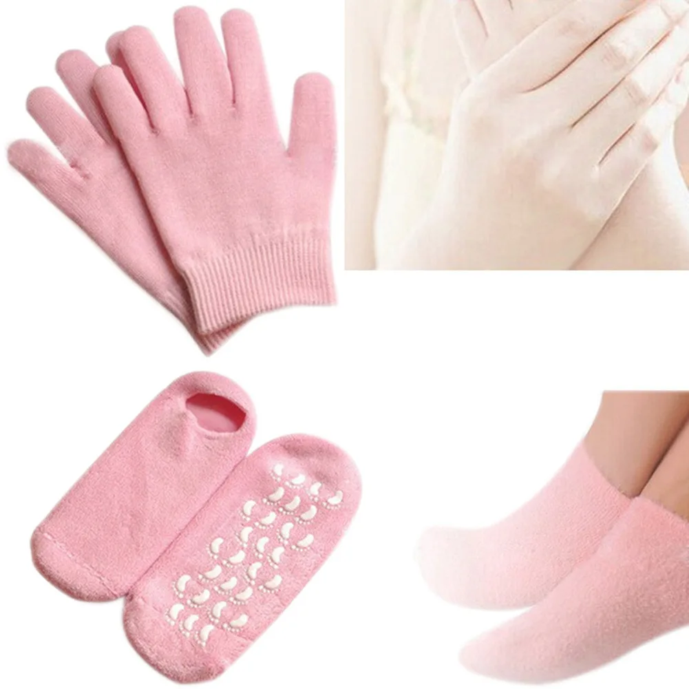 1 Pair Silicone Socks Glove Exfoliating Treatment Smooth Hand Mask Feet Skin Care SPA Gel Moisturizing Whitening Gloves SMJ
1 Pair Silicone Socks Glove Exfoliating Treatment Smooth Hand Mask Feet Skin Care SPA Gel Moisturizing Whitening Gloves SMJ