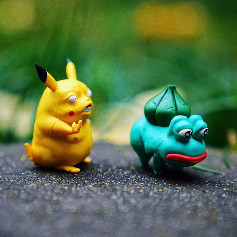 Hot toys Japan Anime Pikach & Bulbasaur With Angry Look Angry Expression pvc Action Figure Model Toys Figure Toys13cm
Hot toys Japan Anime Pikach & Bulbasaur With Angry Look Angry Expression pvc Action Figure Model Toys Figure Toys13cm