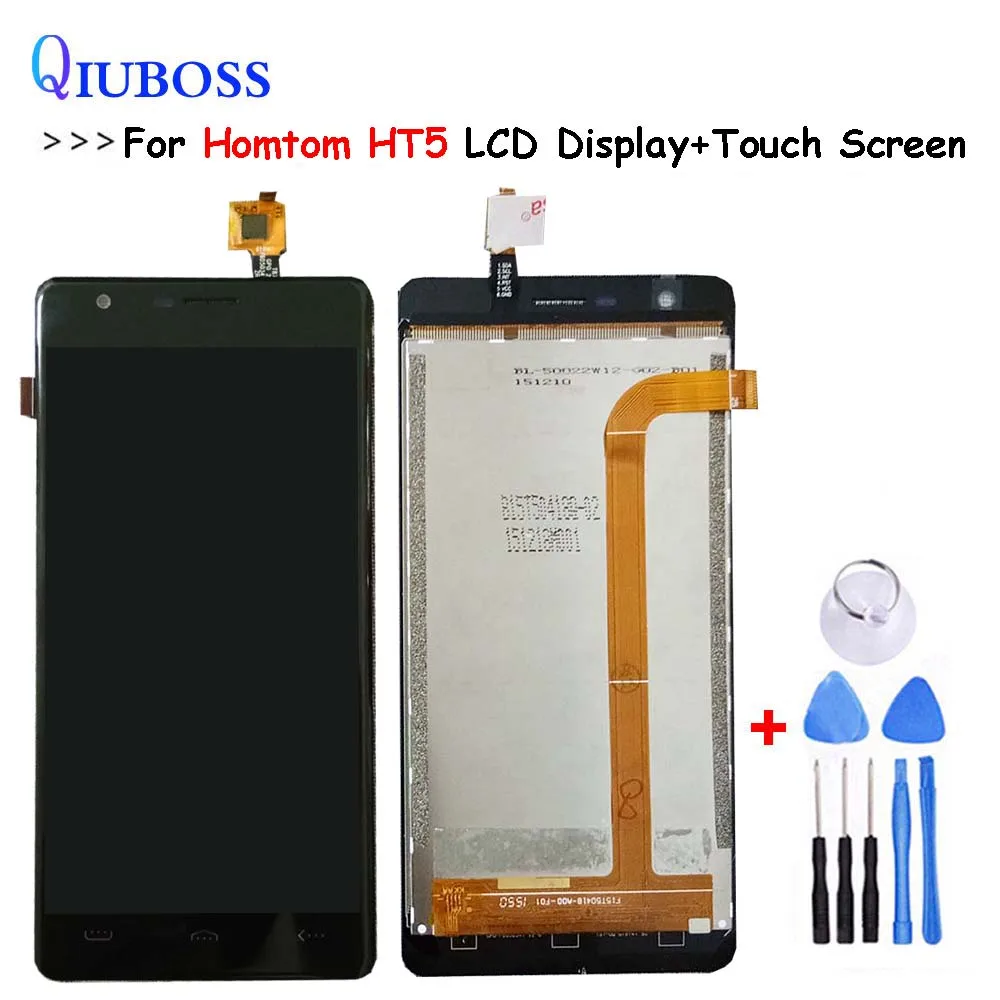 Original quality For Homtom HT5 LCD Display +Touch Screen 100% Tested Screen Digitizer Assembly Replacement+Free Tools in Stock
Original quality For Homtom HT5 LCD Display +Touch Screen 100% Tested Screen Digitizer Assembly Replacement+Free Tools in Stock