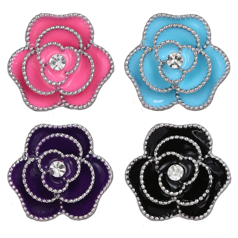 New Beauty Colorful Oil Flowers metal 18mm snap buttons 4 colors fit 18mm snap necklace jewelry wholesale KZ1666
New Beauty Colorful Oil Flowers metal 18mm snap buttons 4 colors fit 18mm snap necklace jewelry wholesale KZ1666