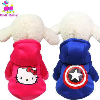 DOGBABY Hello Kitty Pattern Dog Clothes Warm Winter Pets Coat Fleece Two Legs Hat Jacket For Cats Dogs Pink Blue Colors Costume
DOGBABY Hello Kitty Pattern Dog Clothes Warm Winter Pets Coat Fleece Two Legs Hat Jacket For Cats Dogs Pink Blue Colors Costume