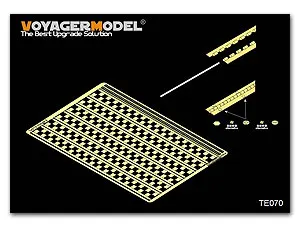 KNL HOBBY Voyager Model TE070 1/35 Model General Modification Activity Hinge 4 (rough hinge) metal etched parts
KNL HOBBY Voyager Model TE070 1/35 Model General Modification Activity Hinge 4 (rough hinge) metal etched parts