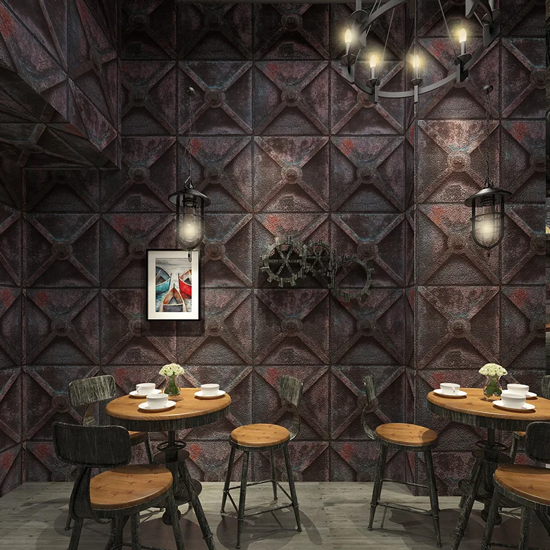 Retro Iron 3D Wallpaper Rusty Vintage Restaurant Cafe Barber Shop Background Wall Paper
Retro Iron 3D Wallpaper Rusty Vintage Restaurant Cafe Barber Shop Background Wall Paper