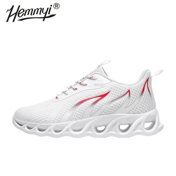 Hemmyi 2019 Hollow out Cushioning Men Sneakers Ultralight Men's Running Shoes Black White Red Flywire Sport Shoes
Hemmyi 2019 Hollow out Cushioning Men Sneakers Ultralight Men's Running Shoes Black White Red Flywire Sport Shoes
