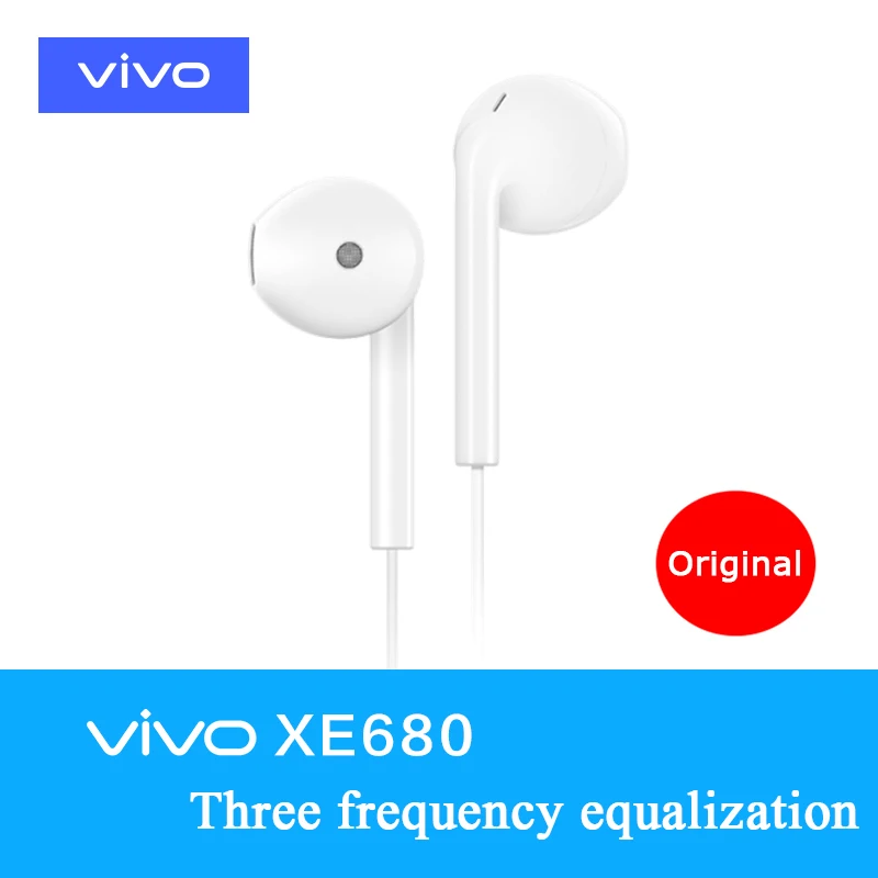 New Original VIVO XE680 Headsets for VIVO x21 x20 x23 x7 x9plus xplay6 In-Ear style with 3.5mm Plug Wire Controller earphone
New Original VIVO XE680 Headsets for VIVO x21 x20 x23 x7 x9plus xplay6 In-Ear style with 3.5mm Plug Wire Controller earphone