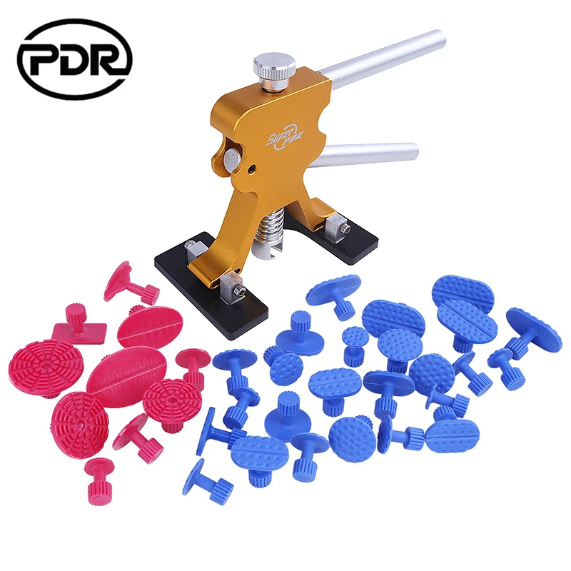PDR Tools Car Body Paintless Dent Removal Dent Puller Lifter Repair Tools +35 Glue Tabs Car Dent Repair Kit
PDR Tools Car Body Paintless Dent Removal Dent Puller Lifter Repair Tools +35 Glue Tabs Car Dent Repair Kit