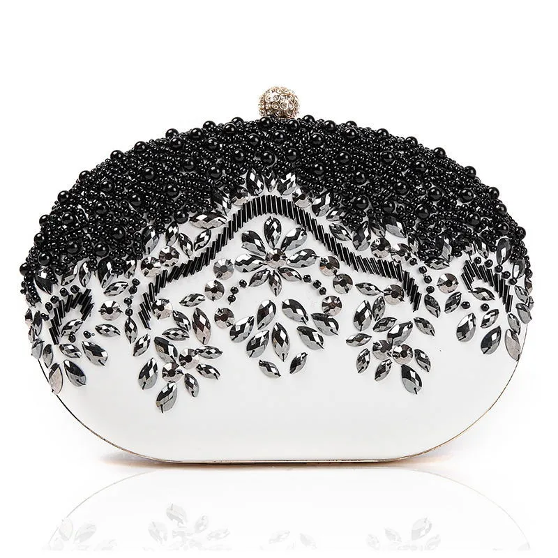 New Fashion Evening Bag Women Chain Oval Bag Messenger Crossbody Bag Beading Ladies Clutch Purse Shoulder Bag
New Fashion Evening Bag Women Chain Oval Bag Messenger Crossbody Bag Beading Ladies Clutch Purse Shoulder Bag