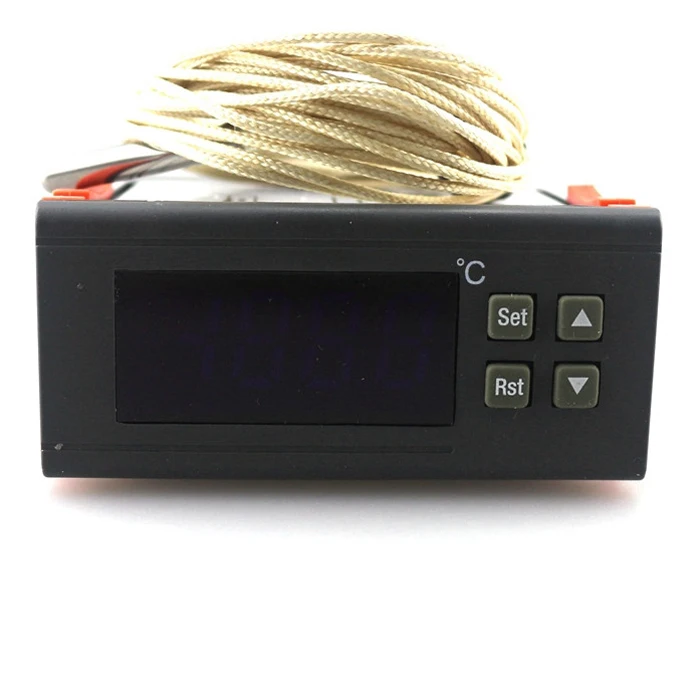 Thermostat Relay Output 220V/10A -30~300 Digital Temperature Controller Thermostat Regulator with NTC Sensor for Microwave Oven
Thermostat Relay Output 220V/10A -30~300 Digital Temperature Controller Thermostat Regulator with NTC Sensor for Microwave Oven