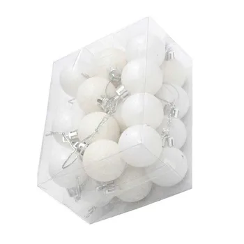 HOT SALE 24Pcs Chic Christmas Baubles Tree Plain Glitter XMAS Ornament Ball Decoration White Christmas Tress Decorations Ball
HOT SALE 24Pcs Chic Christmas Baubles Tree Plain Glitter XMAS Ornament Ball Decoration White Christmas Tress Decorations Ball