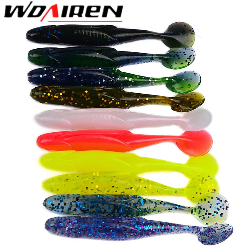 WDAIREN Easy Shiner Soft Lures 9.5cm 6.2g 10pcs/lot Swimbaits Artificial Soft Bait Fish Wobblers Double Color Carp Fishing Lures
WDAIREN Easy Shiner Soft Lures 9.5cm 6.2g 10pcs/lot Swimbaits Artificial Soft Bait Fish Wobblers Double Color Carp Fishing Lures