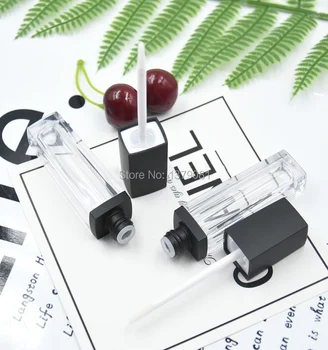 10/30/50pcs 5ml Empty Square Clear Lip Gloss Tube With Black Cap, DIY Plastic Lip Stick Tube ,High-end Lip Blam Storage Bottle
10/30/50pcs 5ml Empty Square Clear Lip Gloss Tube With Black Cap, DIY Plastic Lip Stick Tube ,High-end Lip Blam Storage Bottle