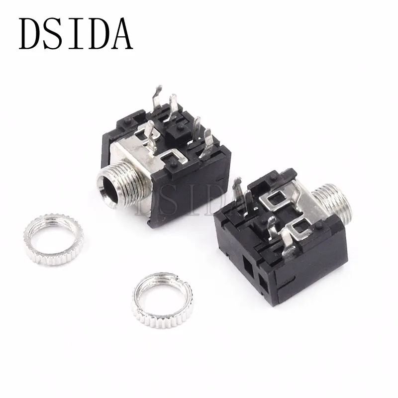 10PCS PJ306 PJ-306M 3.5mm Female Audio Connector 5Pin DIP Headphone Jack Socket PJ306M For PCB
10PCS PJ306 PJ-306M 3.5mm Female Audio Connector 5Pin DIP Headphone Jack Socket PJ306M For PCB