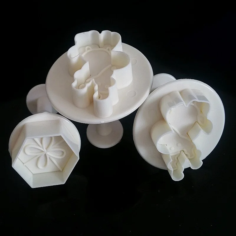 DIY Baking Tools / 3PC fans deer spring biscuit mold fondant cake mold biscuits printing cut mold cozinha accessories plastic
DIY Baking Tools / 3PC fans deer spring biscuit mold fondant cake mold biscuits printing cut mold cozinha accessories plastic
