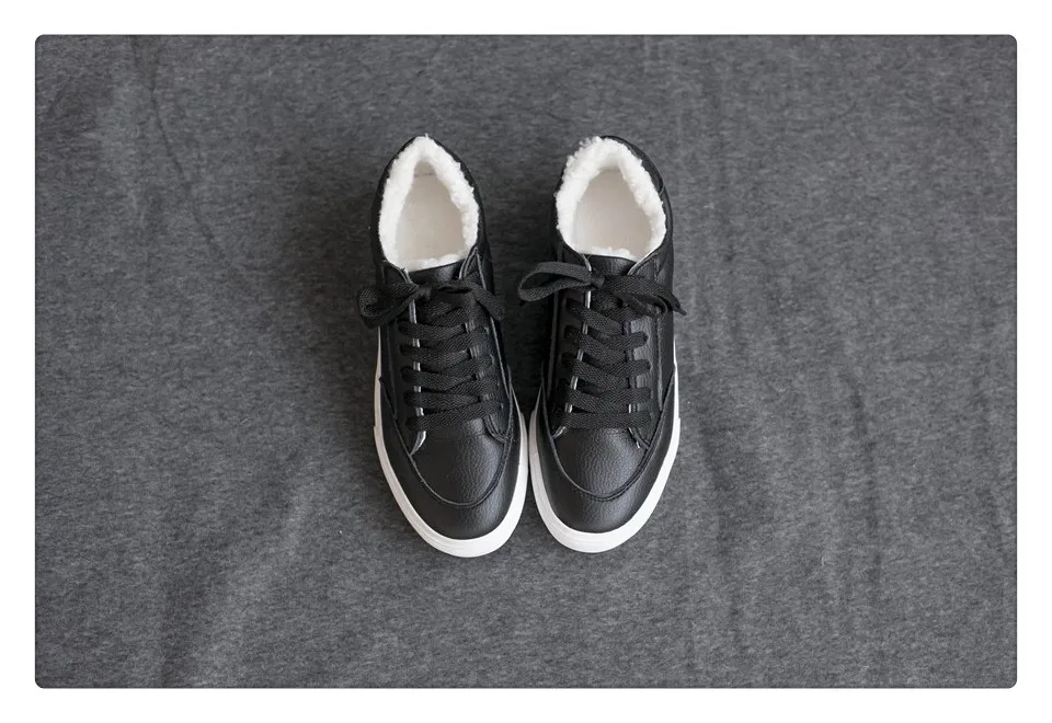 2017 Spring Autumn Shoes For Women Comfortably Lace-up Flats Shoes Women's Fashion Casual Shoes Girls Student Winter shoes 39