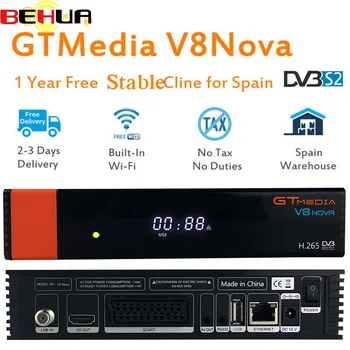 Freesat V8 upgrade Gtmedia V8 NOVA Satellite TV Receiver DVB-S2 receptor Europe Clines for 1 Year Built Wifi Dongle High Stable
Freesat V8 upgrade Gtmedia V8 NOVA Satellite TV Receiver DVB-S2 receptor Europe Clines for 1 Year Built Wifi Dongle High Stable
